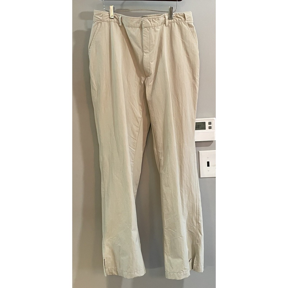 Nike Pants Y2K 90s Golf Nylon Athletic Chino‎ Casual Split Leg Opening XLT 36x33